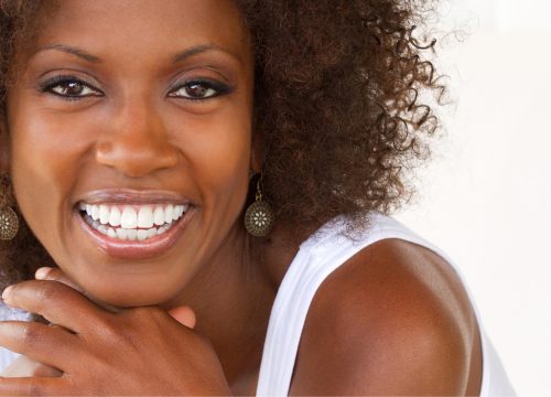 Happy woman after autologous vaginal rejuvenation