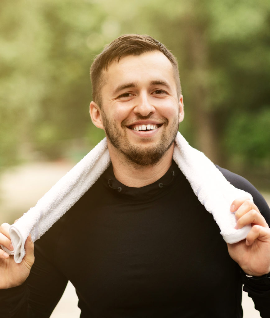 Man working out